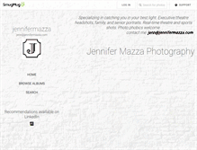 Tablet Screenshot of jennifermazza.com